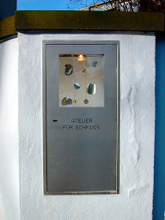 Schmuckvitrine Edelstahl